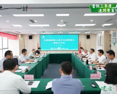 【深入開展主題教育】大興調研之風，夯實實幹之基集團總工(gōng)程師吳體(tǐ)一行莅臨華西數産(chǎn)開展調研